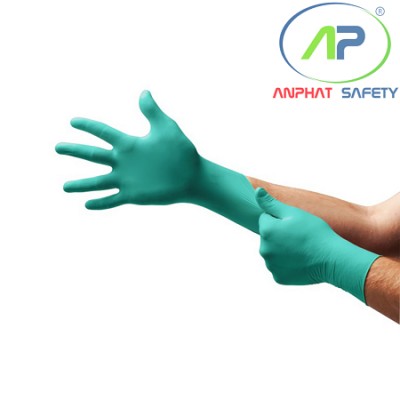 Ansell-92-600 Găng Nitrile xanh size 6